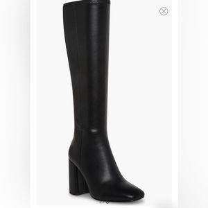 Steve Madden Black Over the Knee Boots